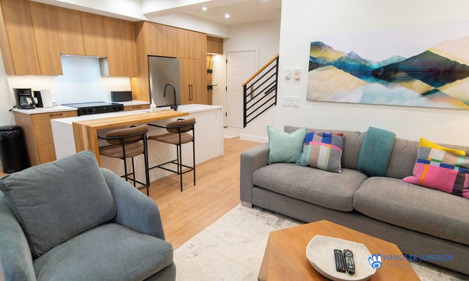 Village North Condo | Upgraded Whistler Village Condo. BBQ on the Deck, Pool and Hot Area