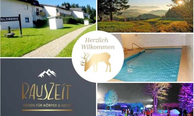 Schoenwald Apartment | Urlaub auf 1.000 Meter Höhe mit Pool und Sauna