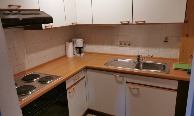 Schleching Apartment | Vacation apartment for 1-4 persons, 32 sqm, eat-in kitchen, 1 sep. Bedroom, balcony