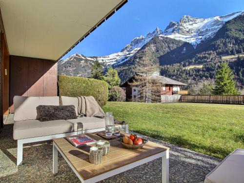 Champery Apartment | Val Air E53 Terrace & Relaxation