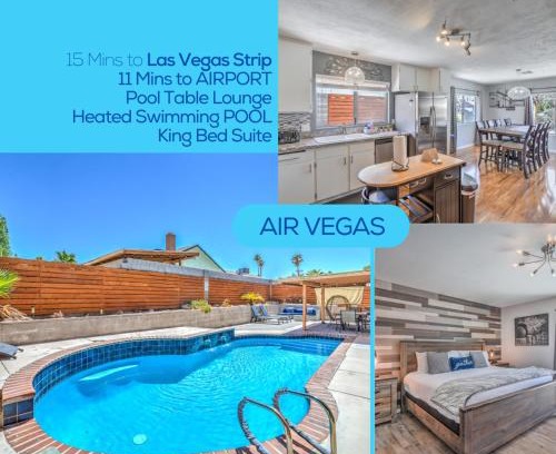 Green Valley North House | Vegas 4BR w Heated Pool Pool Table Near Strip