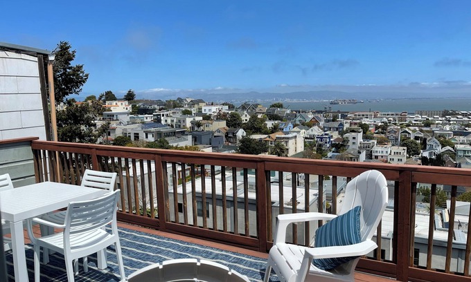 Potrero Hill Condo | Views! 2-bedroom condo, private deck w/unobstructed Bay Views in San Francisco