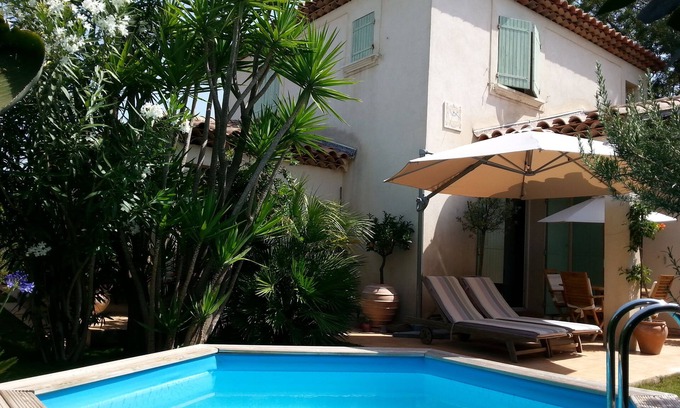 La Garde Villa | Villa 127m2- 3 bedrooms with garden 550m2-2 terraces-pool-beach 600m-VAR-83