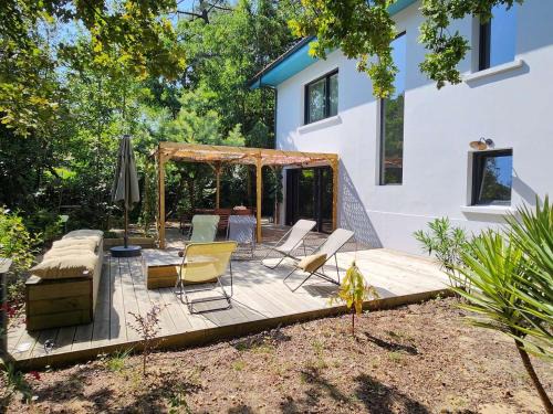 Lege-Cap-Ferret Villa | Villa 6 ch. avec sauna, jardin et parking près du Bassin d'Arcachon - FR-1-736-51