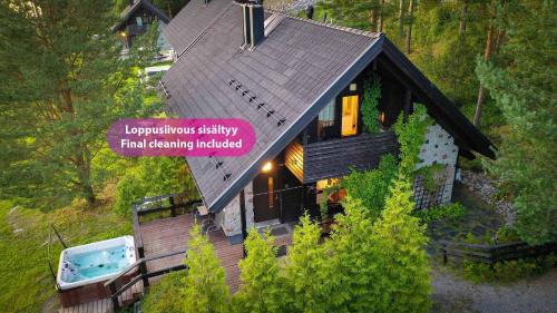Jamsa House | Villa Alppihimos - 6 henkilölle, Keski-Himos, 45m² + 33m²