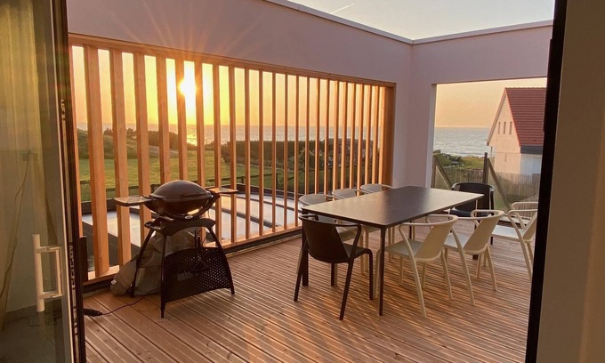 Bleriot-Plage Apartment | Villa Cap Blanc-Nez - Sea View - 2min walk from the beach