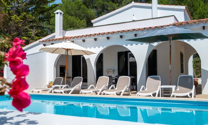 Mercadal Villa | Villa Casablanca Large Family Villa Private Pool Sun Terrace