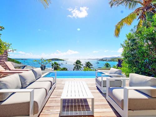 Cul de Sac House | Villa de rêve avec piscine privée, clim et Wi-Fi à Saint-Martin - FR-1-734-56