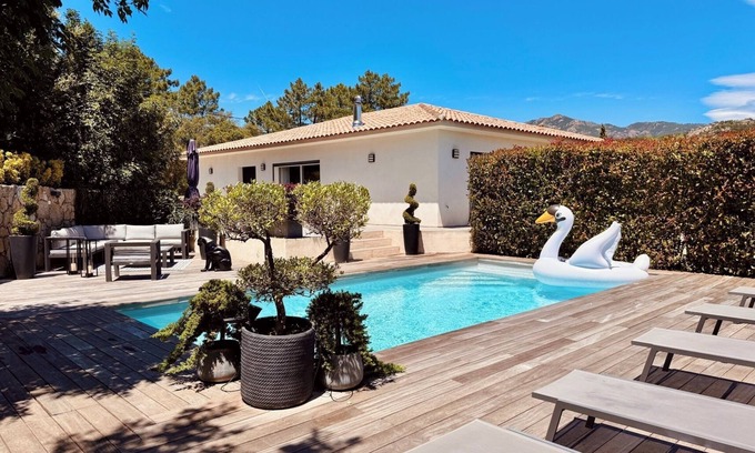 Porto-Vecchio Villa | Villa Jahani 8 pers private pool Porto Vecchio