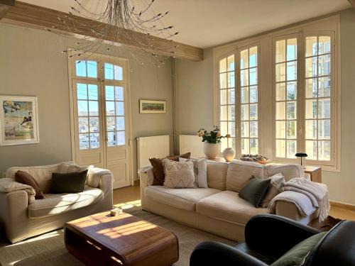 Ault Villa | Villa La Smalah, familiale 6 chambres- vue Mer - jacuzzi - wifi - tout confort