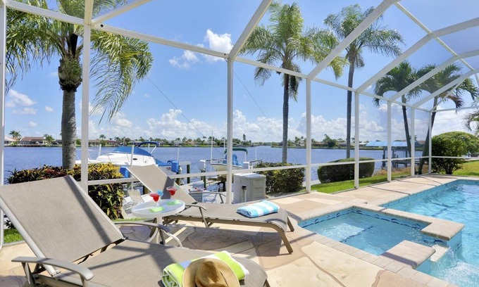 Eight Lakes House | Villa Laguna, 8 Lakes Gulf Access Pool/Spa Home, Super Private Panoramic Views