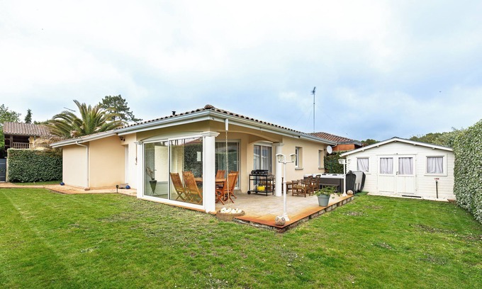 Messanges Villa | Villa Melchivany – Nature & Ocean, Terrace, Garden, Spa for 6 People in Messanges