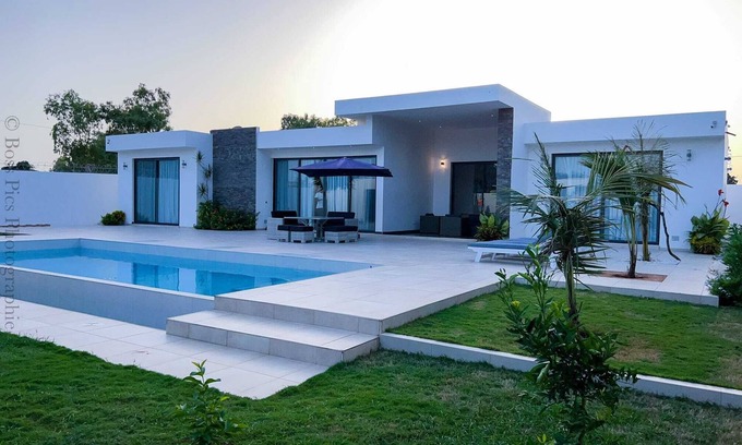 Ngaparou House | Villa Rahima Romantique Avec Piscine 5 Minutes de la Plage