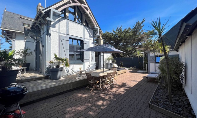 Batz-sur-Mer Villa | Villa sea view 50m plage Valentin-Côte sauvage-Proche La Baule-Guérande-LeCroisic