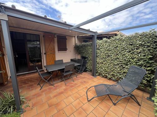La Franqui Villa | Villa T2 mezzanine climatisée avec piscine, proche plage - La Franqui - FR-1-81-608