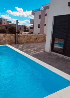 Mandre Villa | Villa Villela Mandre - The Ideal Luxury Coastal Family Paradice with Private Heated Pool & Seaview