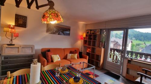 Les Carroz-d'Araches Apartment | Vintage chic -central, wifi, mountain view