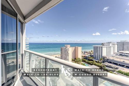 Central Beach House | W Hotel Ftl Beach 1509 Oceanview 2Bed 2Bath Condo Resort