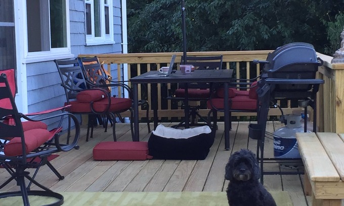 Gloucester House | ~Walk to Good Harbor Beach: Adorable 4 bedroom/2 bath Dog Friendly~AC-Summer fun