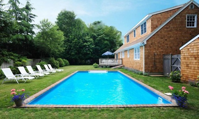 Village of East Hampton House | Walk to Village, Bike to Ocean, Relax in Solar Heated Pool