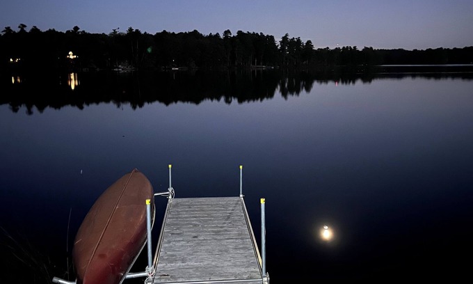 Gray House | Waterfront home on Forest Lake in Gray, Maine. Perfect for 1 or 2 couples.