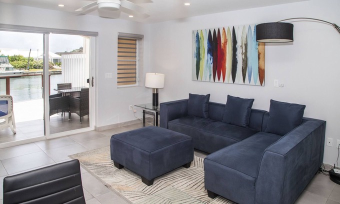 Jolly Harbour Ski Chalet | Waterfront Villa 246C, Jolly Harbour