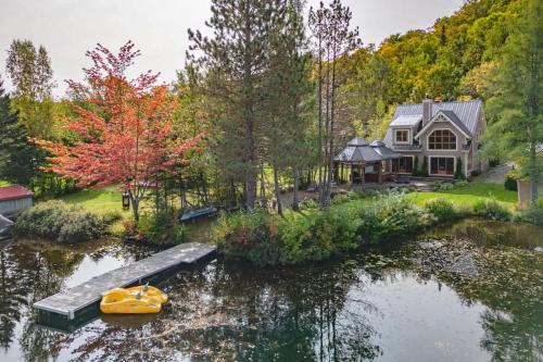 Saint-Raymond Ski Chalet | Waterfront with VIEW and SPA