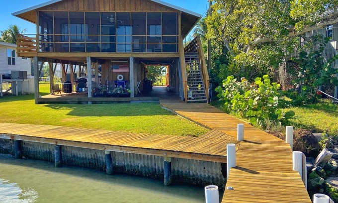 Placida House | We are rebuilding after Hurricane Ian. The house is not available for rentals.