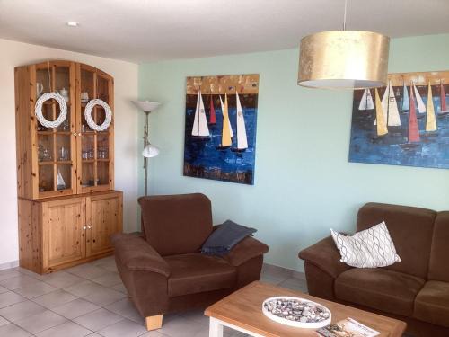 Wenkendorf Apartment | Wenkenglück mit Sauna, Kamin und Balkon