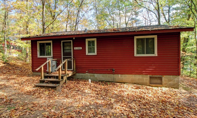 Lac du Flambeau Cabin | Wisconsin Northwoods comfortable cabin w/Private Dock. Family & Pet Friendly