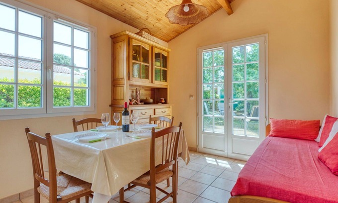 Vendays-Montalivet House | Wonderful private villa for 5 guests with WIFI and TV