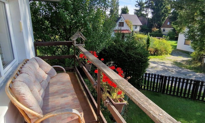 Karlovy Dvory House | Wonderful private villa for 5 guests with WIFI, TV, balcony, pets allowed and panoramic view