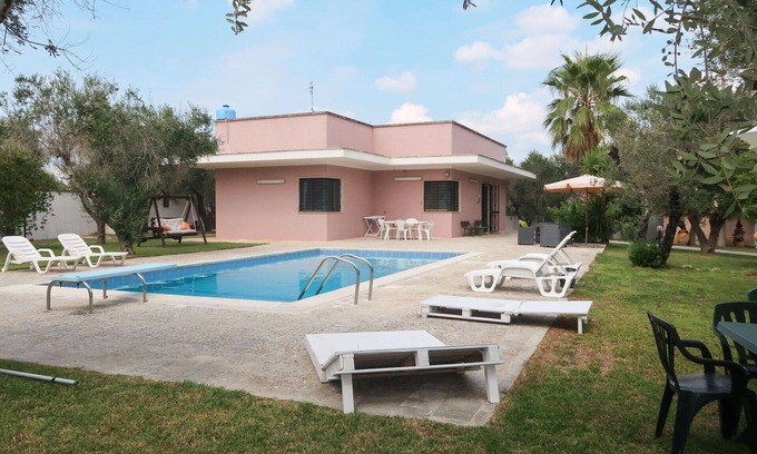 Martignano Villa | Wonderful private villa for 6 people with private pool, A/C, WIFI, TV, terrace and pets allowed