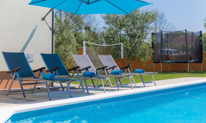 Valdebek House | Wonderful private villa for 14 guests with private pool, WIFI, A/C, TV and terrace