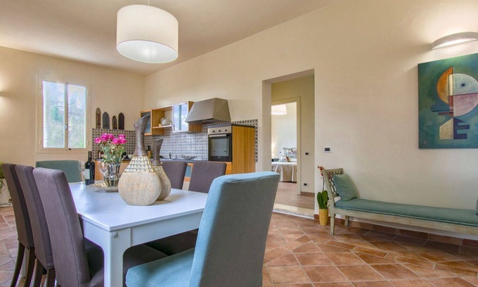 Certaldo House | Wonderful private villa with private pool, WIFI, A/C, TV, patio, pets allowed and panoramic view