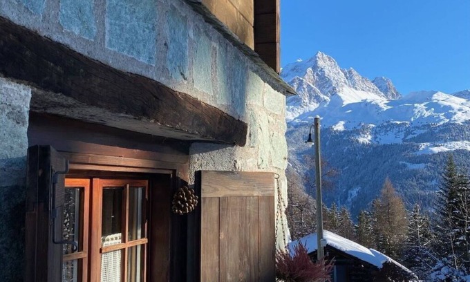 Riom-Parsonz House | Wonderful private villa for 8 people with WIFI, TV, patio and panoramic view