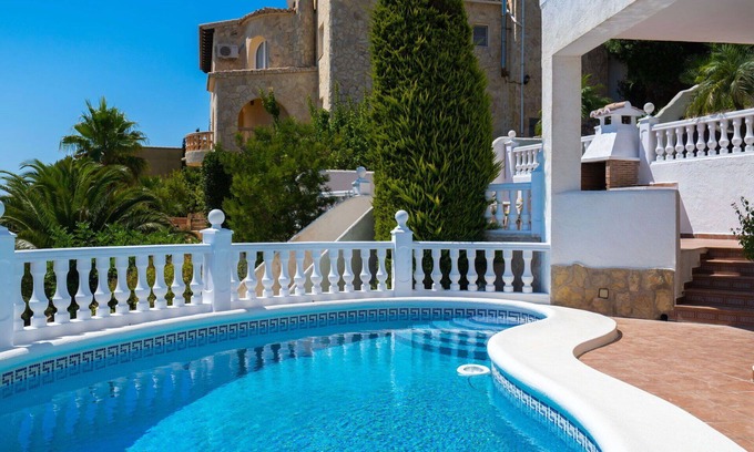 Benitachell Villa | Wonderful private villa with A/C, WIFI, private pool, TV, terrace, pets allowed and panoramic view