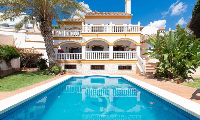 La Cala del Moral House | Wonderful private villa for 8 people with WIFI, private pool, A/C, TV and patio