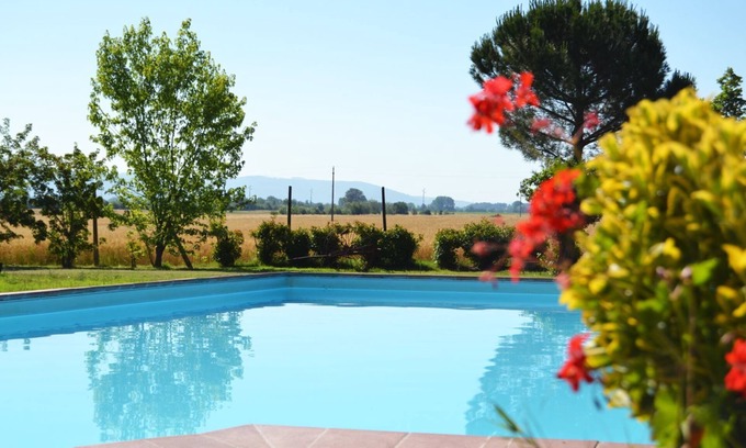 Cortona Villa | Wonderful private villa for 12 guests with WIFI, A/C, private pool, TV, terrace and pets allowed