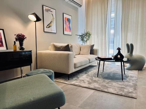 Exarhia Apartment | YourAthens-Alice, Urban Stylish with Shaded Balcony near Kolonaki, Athens Center