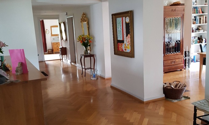 Hottingen Apartment | ZH Freiestr.: 3 lg. BR, 3 full BA, washer/dryer, elegant, bright Apt. for 6 - 7
