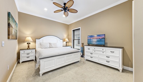 Comfort House, 4 Bedrooms, Balcony, Lagoon View