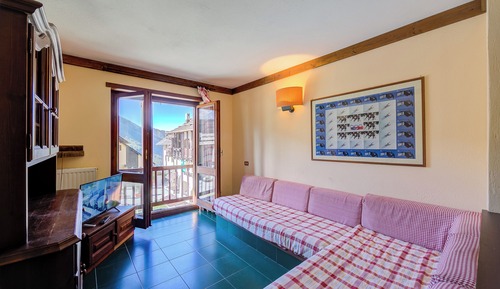 Family Apartment, 1 Bedroom, Mountainside (Grange Hike & Ski - 35C Sestriere)