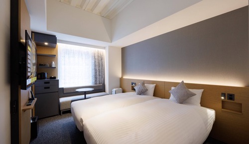 Connecting Room with 2 Single Beds and 1 Queen Bed