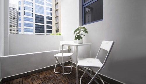 Connecting Room with Balconies