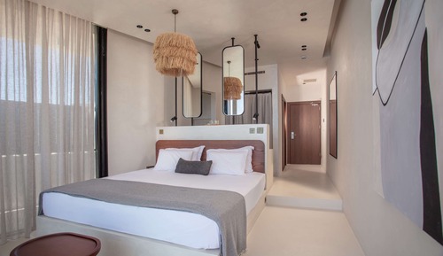 Luxury Double Room, 1 Queen Bed, Sea View