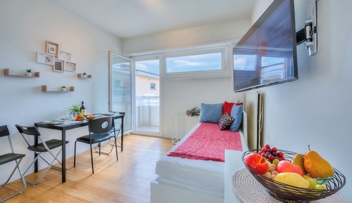 Standard Studio, Mountain View (Cosy Home Lugano Few Min From Lake)
