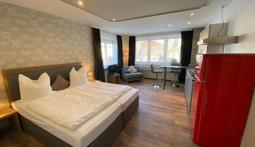 Classic Studio, 1 Queen Bed with Sofa bed