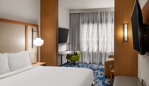 Suite, 1 King Bed with Sofa bed, Non Smoking