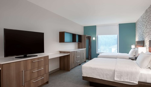 Studio, 2 Queen Beds, Accessible (Hearing)